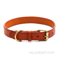 Collar de perro de cuero OEM Cuero genuino